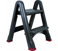 Bazár - Curver Schodíky čierna / plastové / bazár