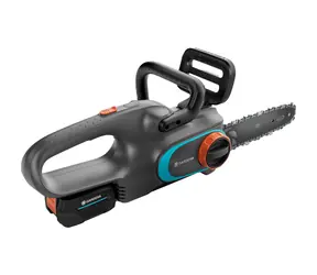 Gardena 14790-20 Aku reťazová píla PowerSaw 250/18 V P4A / rýchlosť reťaze 8 m/s / dĺžka lišty 25 cm