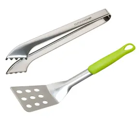 Outdoorchef 14.112.53 Sada grilovacieho náradia Starter 2ks / kliešte + obracačka