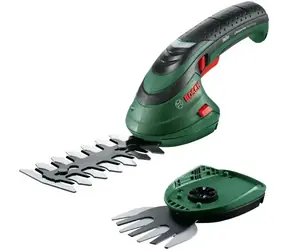 BOSCH Isio / Aku nožnice na trávu a kríky / 18V / 1.5Ah / Záber 120 mm 