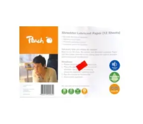 Peach Olejový papier na údržbu skartovacích strojov
