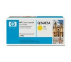 HP Q2682A originálny toner / CLJ 3700 / 6.000 strán / Žltý