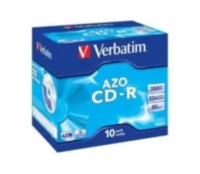 Verbatim 10ks CD-R 700MB 52× / Crystal / JewelCase