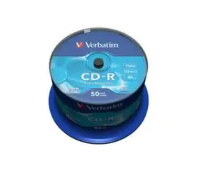 Verbatim 50ks CD- R 700MB 52x (Extra Protection) / Spindl