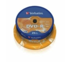 VERBATIM DVD-R AZO 4,7 GB, 16x, spindle 25 ks