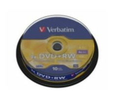 Verbatim 10ks DVD+RW 4.7GB 4x / Spindl