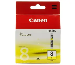 Canon CLI-8Y originálny cartridge / 13 ml / žltá