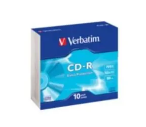 Verbatim 10ks CD- R 700MB 52x (Extra Protection) / SlimCase