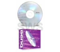 10ks CD-RW / 700MB / BENQ / 4-12× / SlimCase