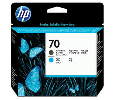HP C9404A originálna tlačová hlava 70 / Designjet Z2100, Z3100 / Black + cyan