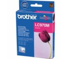Brother LC-970M originálny cartridge / DCP-135C, DCP-150C / 300 strán / Červená