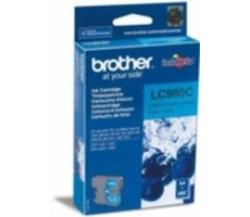 Brother LC-980C originálny cartridge / DCP-145C, DCP-165C / 260 strán / Modrá