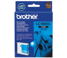 Brother LC-1000C originálny cartridge / DCP-130C, DCP-330C / 400 strán / Modrá