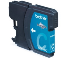 Brother LC-1100C originálny cartridge / DCP-185C, DCP-385C / 325 strán / Modrá