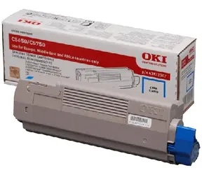 OKI originální toner pro C5650 & 5750 modrá