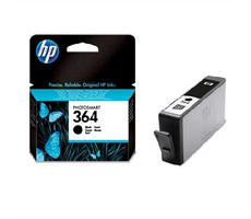 HP CB316EE originálny cartridge 364 / Photosmart D5460, C5380 / 6 ml / Čierna