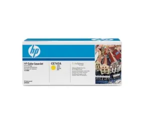 HP CE742A originální toner