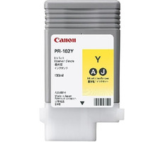 Canon PFI-102 originálna atramentová kazeta žltá / 130ml