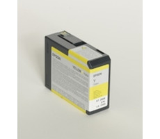 EPSON originálny cartridge T5804 / Stylus Pro 3800 / 80ml / žltá