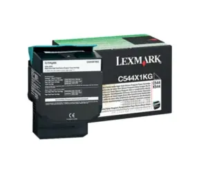 Lexmark C544 originálny toner čierna / C544X1KG / 6000 strán