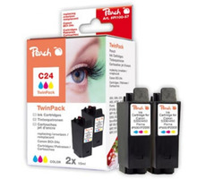 Peach BCI-24 alternatívne cartridge / TwinPack / farebná