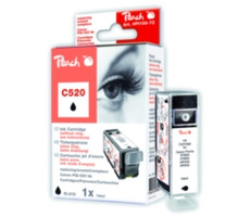Peach PGI-520 alternatívna atramentová kazeta bez chipu / 19 ml / čierna