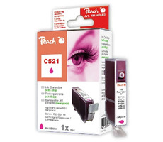 PEACH kompatibilný cartridge Canon CLI-521M, Magenta, 10 ml