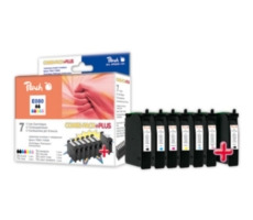 Peach T0801-T0806 alternatívny cartridge / 7 x 8,6 ml / CombiPack PLUS