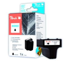 Peach 363 alternatívne cartridge / Photosmart 3210, 3310 / 17 ml / Čierna