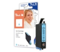 Peach E049 alternatívny cartridge / Epson R210/R310 / 13 ml / svetlo azúrová