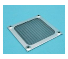 PRIMECOOLER PC-DFA80S / Prachový filter / 80mm / Aluminium Silver