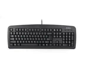 A4tech KB-720 / tenká klávesnica / USB / CZ/US / čierna