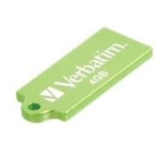 4GB Verbatim / Flash Disk / USB 2.0 / zelený