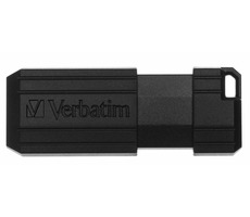 Verbatim Store 'n' Go PinStripe 16GB (USB 2.0) čierna / Flash Disk / USB 2.0 / čítanie: 8MBs / zápis: 2.5MBs