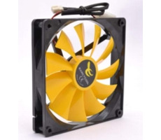 EXACTGAME ExactCool 140 / 140x140x25mm / 12V / čierno - žltý