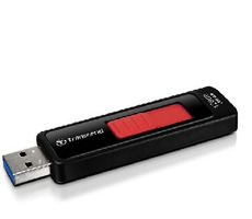 Transcend JetFlash 760 128GB Čierno-červená / Flash Disk / USB 3.2 Gen 1 - (USB-A 3.0)