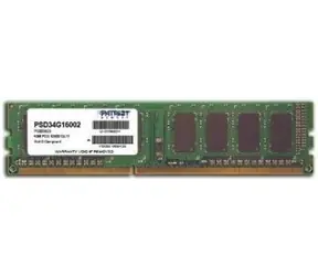 Patriot 4GB (1x4GB) 1600MHz/DDR3/CL11/1.5V (8x512)