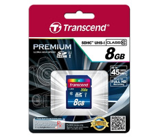 Transcend SDHC 8GB / SDHC / 8GB / Class 10 UHS-1