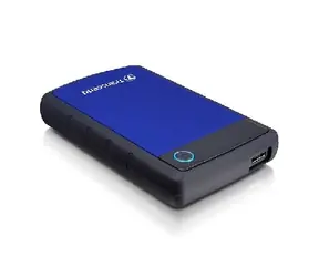 Transcend StoreJet 25H3 1TB externý HDD / 5400ot. / 2.5" / USB 3.0 / nárazuvzdorný / modrá