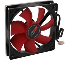 AIREN FAN RedWings120 Clever Deluxe ventilátor / PWM / 120 x 120 x 25mm / červená