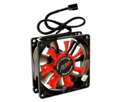 AIREN FAN DualWings 80E ventilátor / 80 x 80 x 25mm / dvojité lopatky / extrémny výkon / 17.2dBA