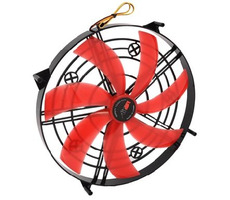 Airen FAN RedWingsGiantExtreme 300 ventilátor červená / 300 x 300 x 30mm 