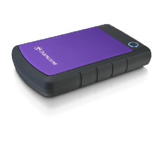 Transcend StoreJet 25H3P 2TB / 5400ot. / 2.5&quot; / USB 3.0 / Nárazuvzdorný / Fialový / Externý
