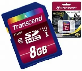 Transcend SDHC karta 8GB Class 10 UHS-I