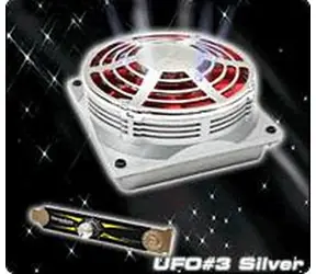 THERMALTAKE A2219 UFO FAN Silver / Vetráčik 90x90x38mm / 1300-3600RP