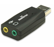 Manhattan zvuková karta / Hi-Speed USB / 3-D