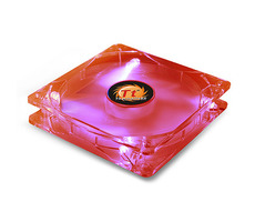 THERMALTAKE AF0027 Thunderblade Fan / 80x80 / LED / Red / 2000RPM / klzné ložisko / červená LED