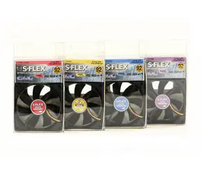 SCYTHE S-FLEX 92mm 1000rpm / 92 x 92 x 25 mm / 1000rpm