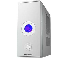 AeroCool CoolView Case SV / PC skriňa / Bez zdroja / sríborná