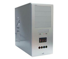 AeroCool I-Curve+ -SV (EN52122) / PC skriňa / displej / Bez zdroja / strieborná